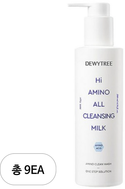 듀이트리 하이 아미노 올 클렌징 밀크, 200ml, 9개