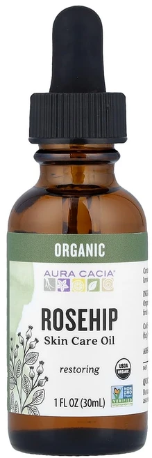 아우라카시아 스킨케어 오일 로즈힙 30ml(1fl oz), 1개, 30ml - 쿠팡