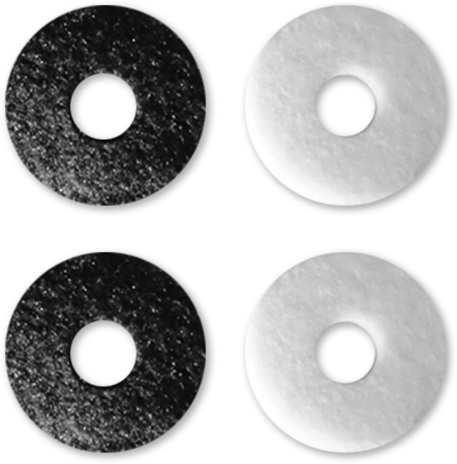 차량용 방향제 힙합독 전용 오일펠트 2세트 구성