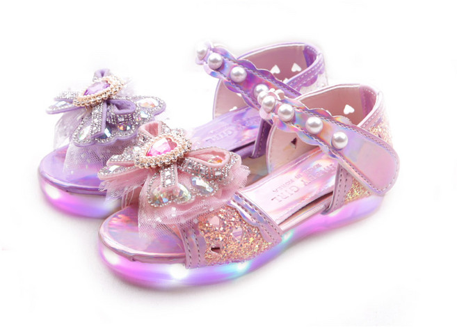 풋풋 에스텔라 LED 구두샌들 라이팅샌들 여아샌들 유아샌들 여아구두 라이팅구두 여아불빛구두 공주구두 아동여름샌들 여아LED샌들 LED신발 LED슈즈 어린이샌들 키즈샌들