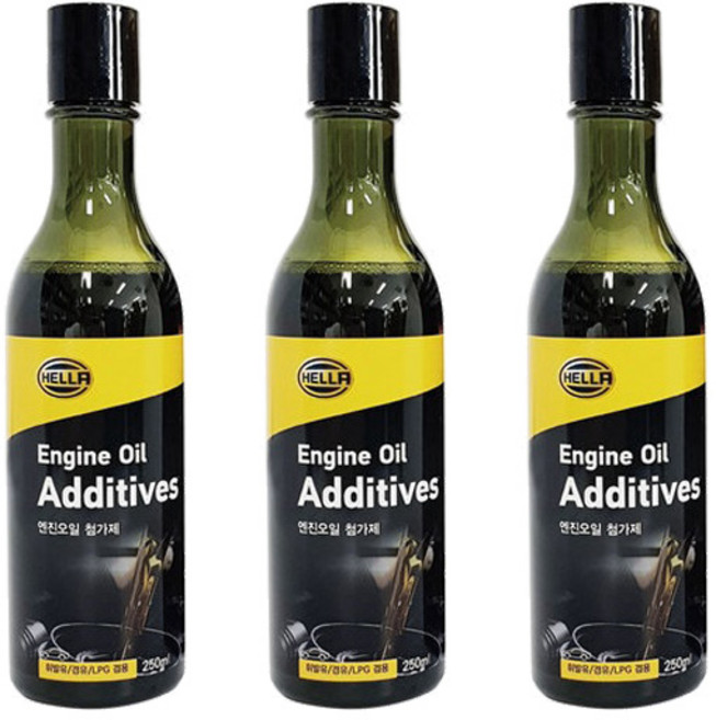 헬라 그래핀 ENGINE OIL 첨가제 250mlX3개 휘발유 경유 LPG 전체사용