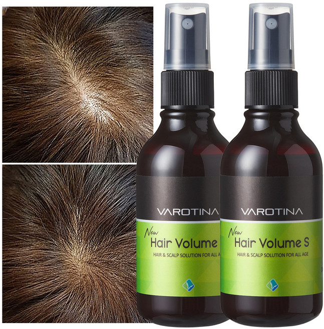 바로티나 헤어볼륨S 유산균 미스트 두피 에센스 토닉 모발 단백질 영양제, 2개, 100ml