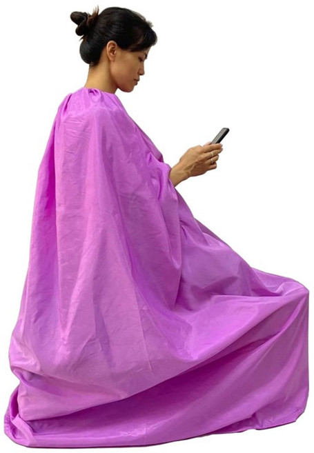 반신욕 가운 좌훈치마 좌욕복 찜질 랜덤 커버 여성 좌욕 퍼플 손 흔들 수 없음, 그린 손 흔들 수 없음