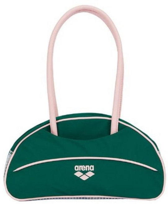 아레나 손가방 A4AC1AB09BLKBLU QJW049 NXG516, (너비X높이X폭)31cm X 16.5cm X 8cm, GRN