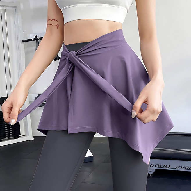 노Y존 레깅스 힙커버 랩 스커트 스카프 치마