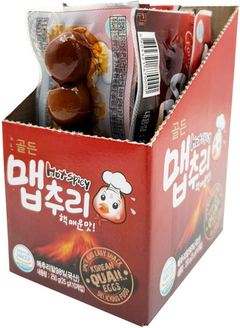 골든 맵추리 핵매운맛 250g (박스), 1박스