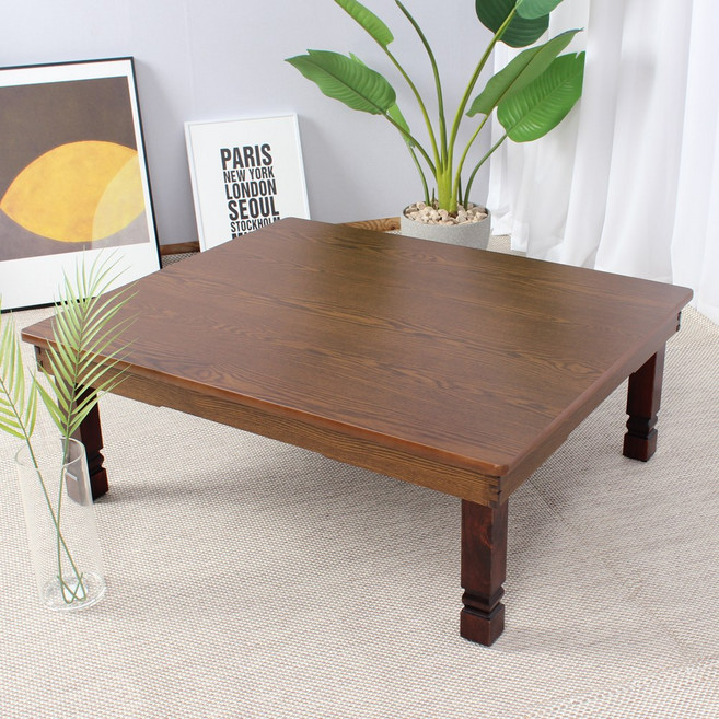 엔틱 일도 교자상 900 x 750 (4 x 6인용) 접이식 제사상 밥상