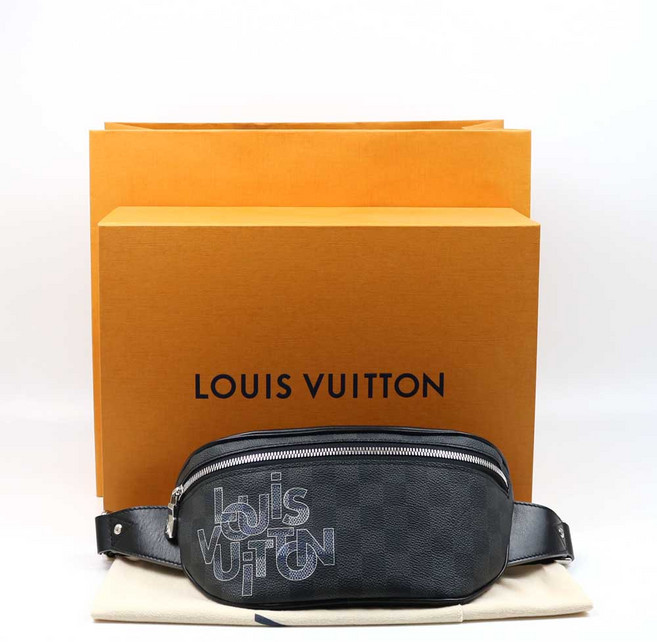 ( 중고명품 ) N40295 다미에 그라파이트 범백 힙색 [고이비토 마산신세계점], 1개, 블랙