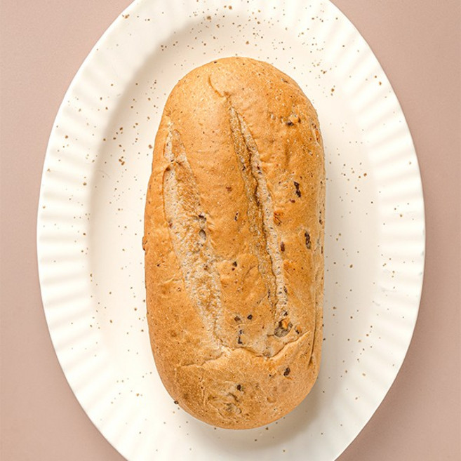 [카페노리] 냉동완제품 - 잡곡 호기빵, 1개, 90g