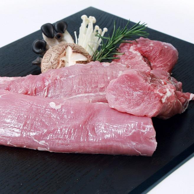 [나주목장] 무항생제 한돈 안심 300g/500g/1kg, 한돈안심500g