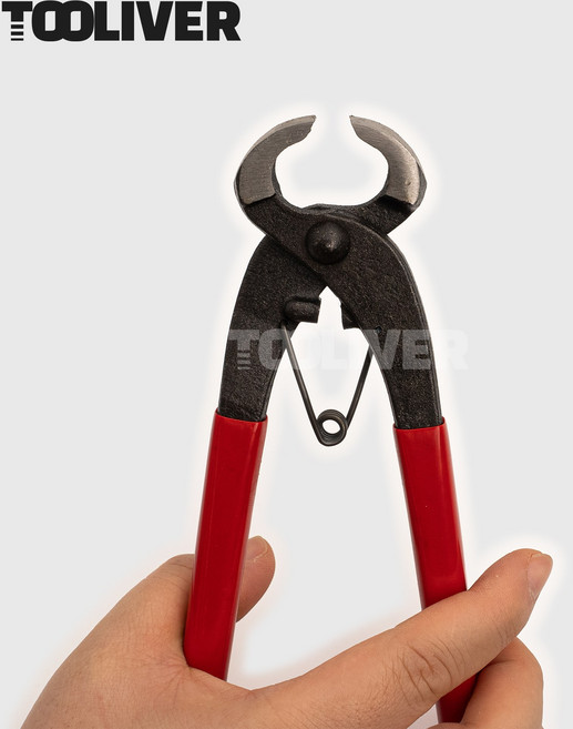 툴리버 스프링 타일집게 공구 부드러운 방울 옥 집게, 1개