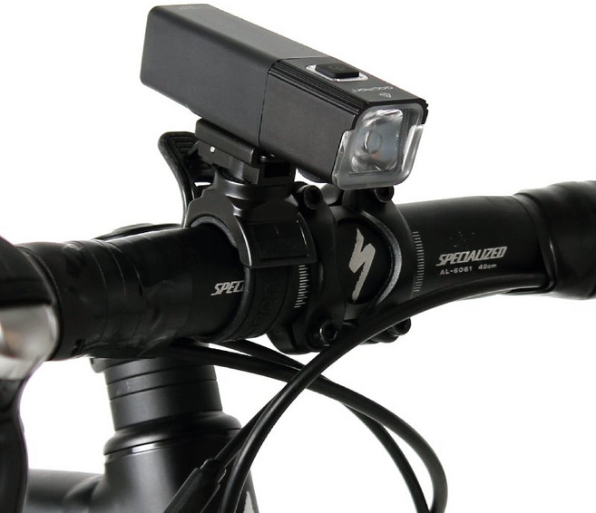 비엠웍스 V10L-800 자전거 전조등 충전식 라이트, 1개, V10L-800라이트+고프로마운트