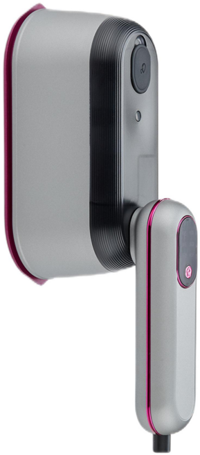 Richmagic 핸디형 다용도 다리미 접이식 휴대용 건습식 겸용 스팀 다리미, 그레이, 그레이