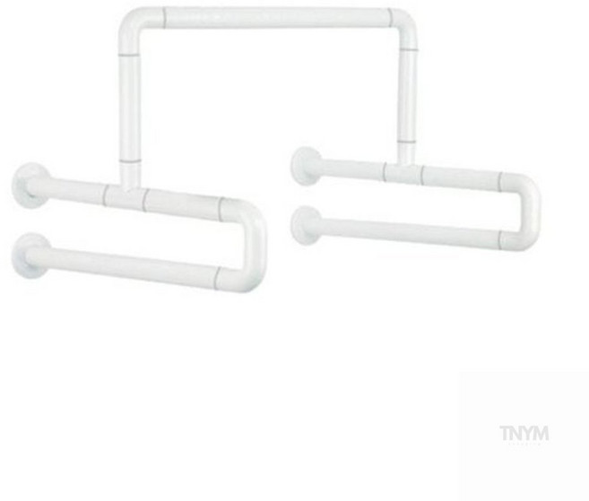 화장실안전손잡이 안전보조손잡이 8806-3 소변기용, 백색