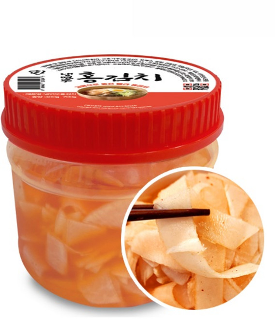 냉면무 홍김치 700g 냉면김치 냉면무절임 가정용, 1개