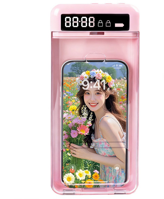 LJL 금욕상자 핸드폰 감옥 타이머 잠금상자 도파민 중독 예방 휴대폰 보관 집중력 강화, 1개, 핑크