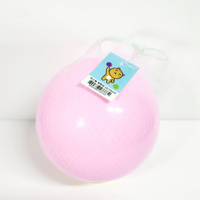 미니탱탱공 파스텔 칼라미니 탱탱볼 15cm 5가지 종류의 파스텔 컬러, 핑크, 1개