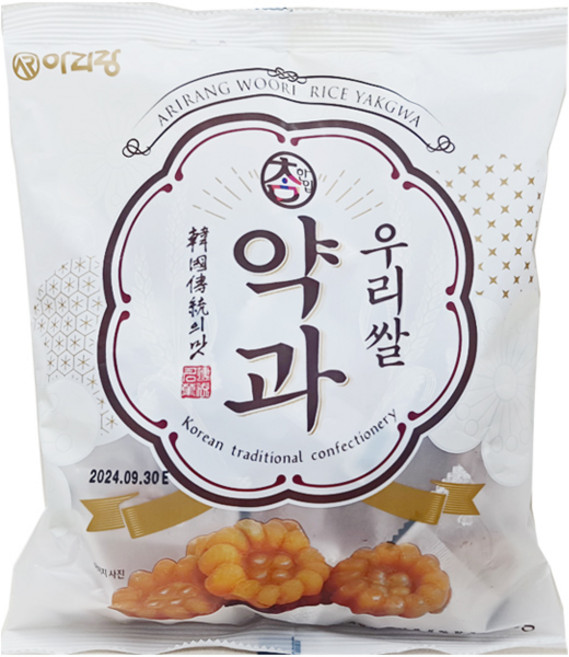 아리랑후드 한입참 우리쌀약과 340g, 6개