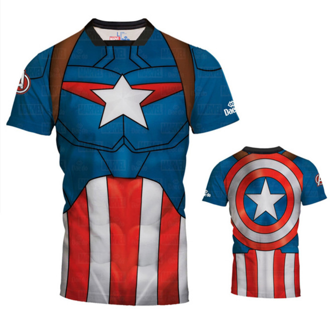 마블 캡틴아메리카 반팔티셔츠