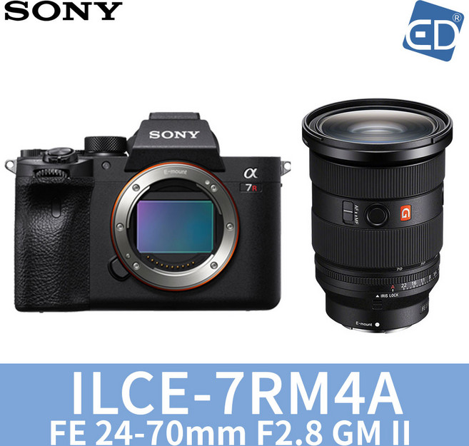 소니 A7RM4A (A7R4A) FE 24-70mm F2.8 GM II 액정필름(SONY ILCE-7RM4A)/ED, 소니A7RM4A/FE 24-70mm F2.8 GM II