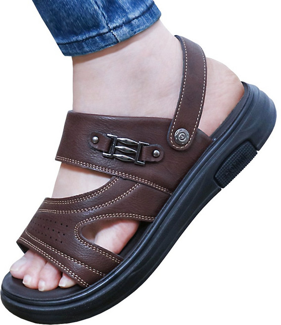 레이시스 남성 캐주얼 샌들 슬리퍼 아쿠아슈즈 물놀이 신발 운전 샌달 시티777251A