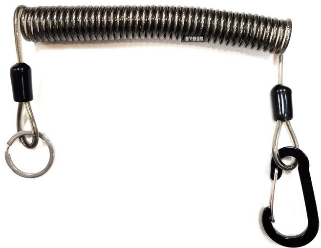 블루월클럽 다이빙 랜야드 퀵코일 304 스틸