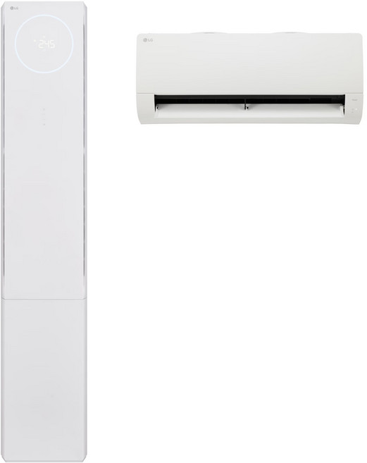 18+6평형 3등급/ FQ18FU1EK2/ LG 휘센 오브제컬렉션 뷰 에어컨 2in1/ 1시리즈 멀티형 에어컨/ 2025년형/, 매립배관형, FQ18FU1EA2