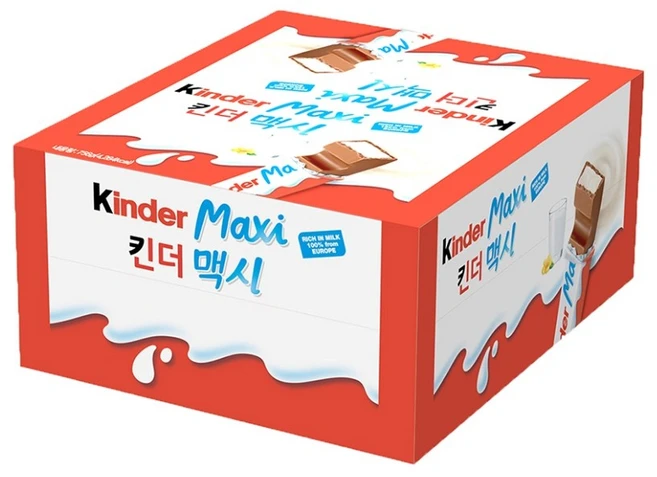 킨더맥시 초콜릿 - 쿠팡