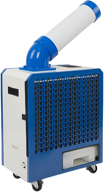 산업용 이동식 에어컨 친환경 업소용 야외 공장 식당 주방, a_미니 1구 N118EC (1650W) 화이트/블루