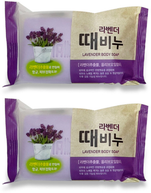 1+1 향수 때비누 각질제거 목욕 비누 6종중, 150g, 2개