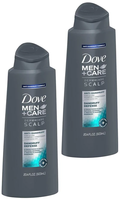 Dove 도브 맨 케어 댄드러프 디펜스 비듬샴푸 603ml 2팩 - 쿠팡