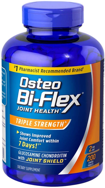 [정품 미국 배송] 오스테오 바이플렉스 200정 관절 건강 Osteo Bi-Flex Triple Strength 200 tabs [사은품증정], 1개 - 쿠팡