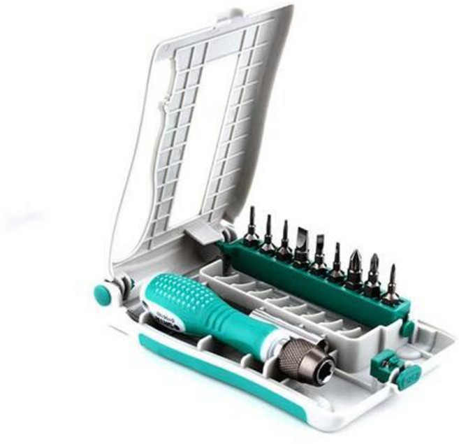 사타(SATA) 미니 소형 가정용 드라이버 세트 12PCS DY06103, 1세트