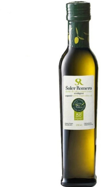 莎蘿瑪 Soler Romero 西班牙有機冷壓初榨橄欖油 250毫升, 1個, 250L