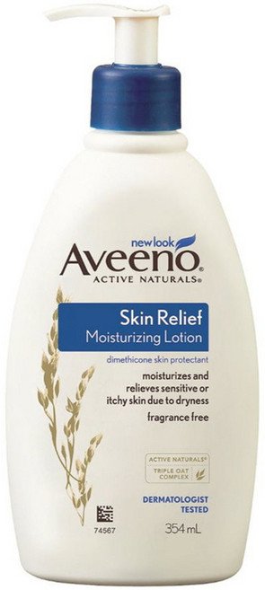 아비노 스킨릴리프 모이스춰라이징 바디로션, 354ml, 4개