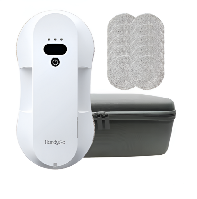 핸디고 슬림 창문 로봇청소기, RN2-19, 화이트