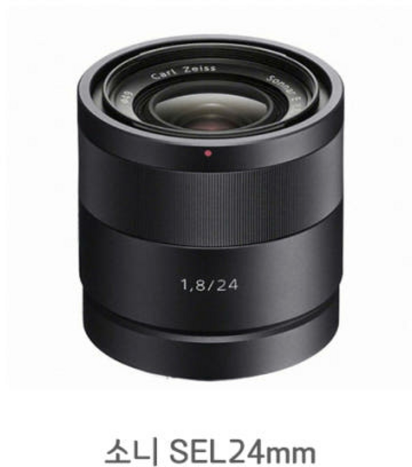 정품 소니 자이스 Sonnar T E 24mm F1.8 ZA