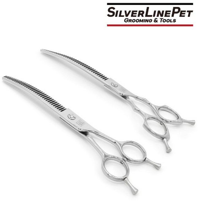 실버라인펫 NACM 국민 커브 요술가위, 7.5인치(NACM7536), 1개