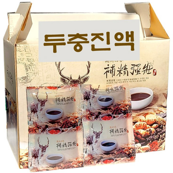 국내산 두충진액 100ml 두충 나무즙 두충차 좋은원료로 깊은맛을 낸 두충즙 한방건강마을, 600g, 60개