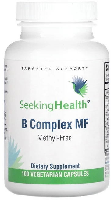 Seeking Health B 복합체 MF 100 베지캡슐, 1개, 100정 - 쿠팡