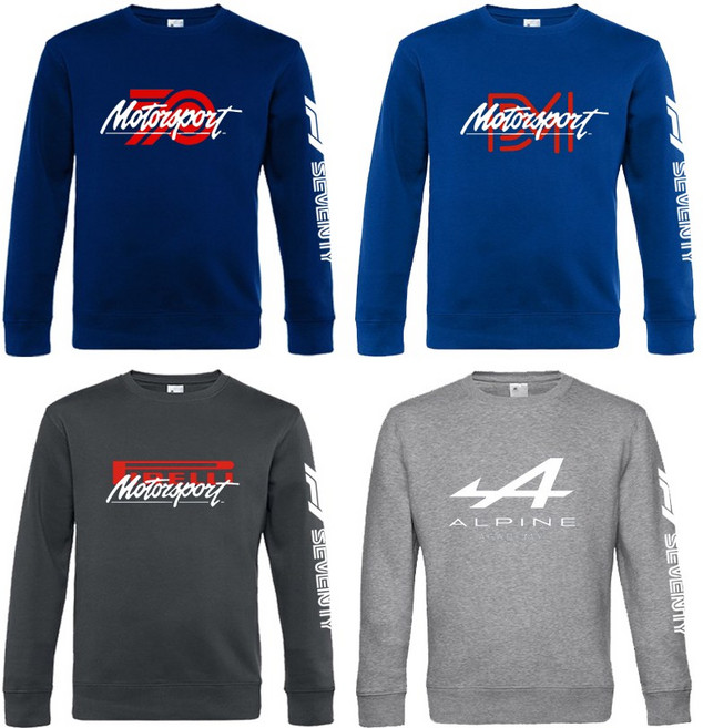 정선티샵 F1 맨투맨 페라리 팀복 단체티 빅사이즈 벤츠 BMW 가을티셔츠