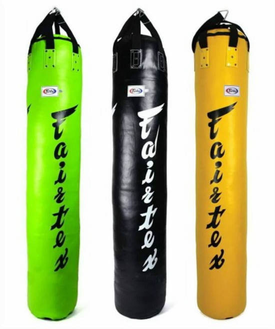 Fairtex HB6 페어텍스 복싱 무에타이 헤비백 180Cm 샌드백 (본사상품), 블랙, 충전제무