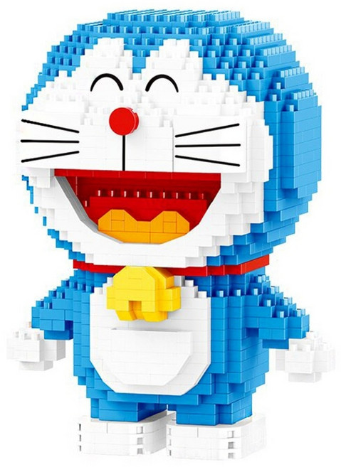 [알꿀밤-나노블럭-애니메이션] BA파랑고양이, 1개