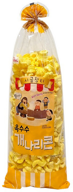 시골장터 옥수수 개나리콘 250g, 1개