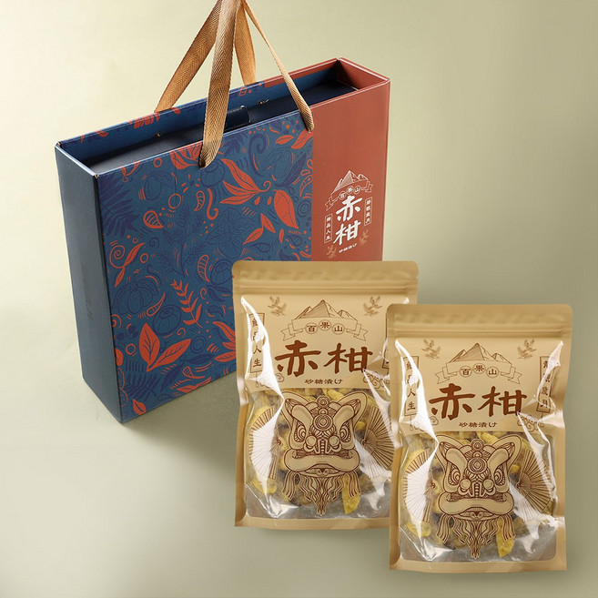 百果山 赤柑水果乾禮盒, 1個, 中東 耶棗
