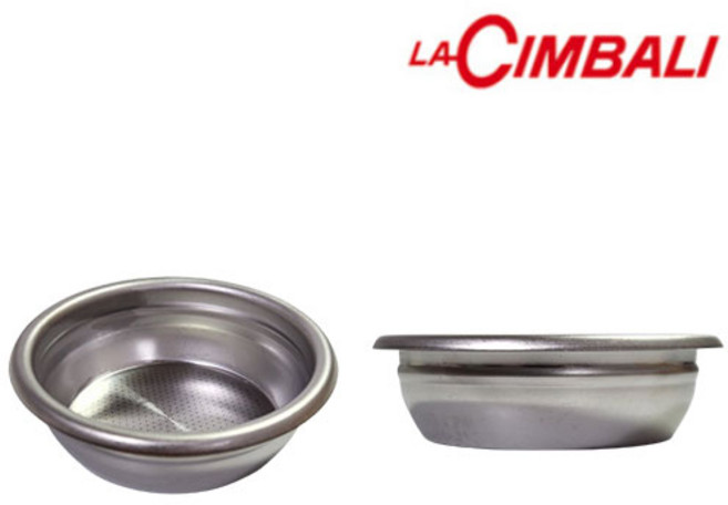 라심발리 포터필터 바스켓 12그램 12g LA CIMBALI M27 RE M23 UP M24 M26 M39 GT M39 DT M100 포터필터 교체부품, 1개, 라심발리 12g 바스켓