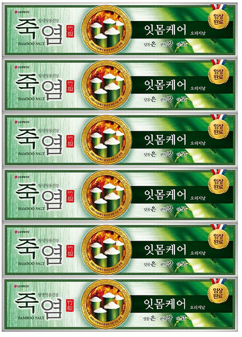 죽염 은강고 오리지널 160G*6개 번들 기획