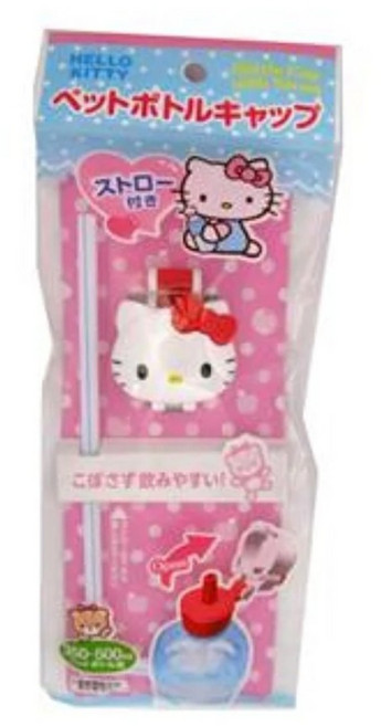 산리오 빨대캡 페트병 뚜껑 헬로 키티 빨대캡 키티 빨대뚜껑, 폼폼푸린, 1개