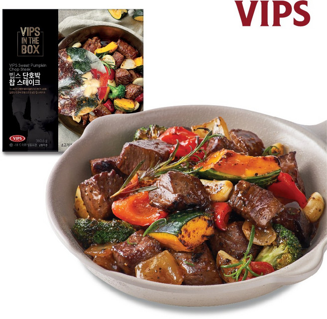 [VIPS] 빕스 단호박 찹스테이크 360.6g