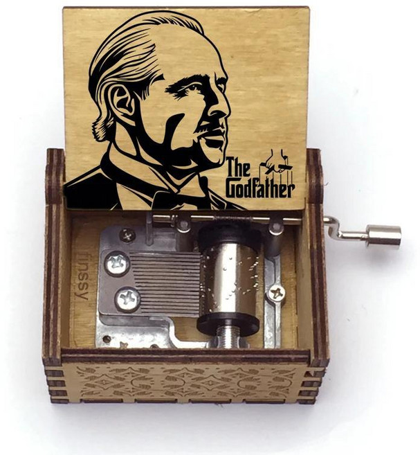 부드럽게 사랑 대부 음악 테마 뮤직 박스 크리스마스 선물 대형, 21 30music-30